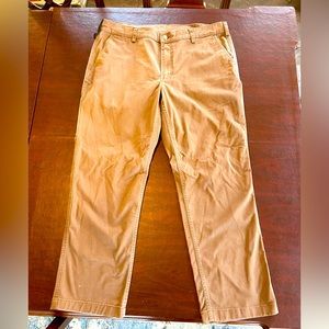 Duluth Trading Company 40 Grit Work Pants, brown, slim fit, 38x30